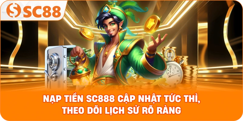 Nạp Tiền SC888 - Giao diện thân thiện, thao tác cực nhanh Nạp Tiền SC888 - Giao diện thân thiện, thao tác cực nhanh